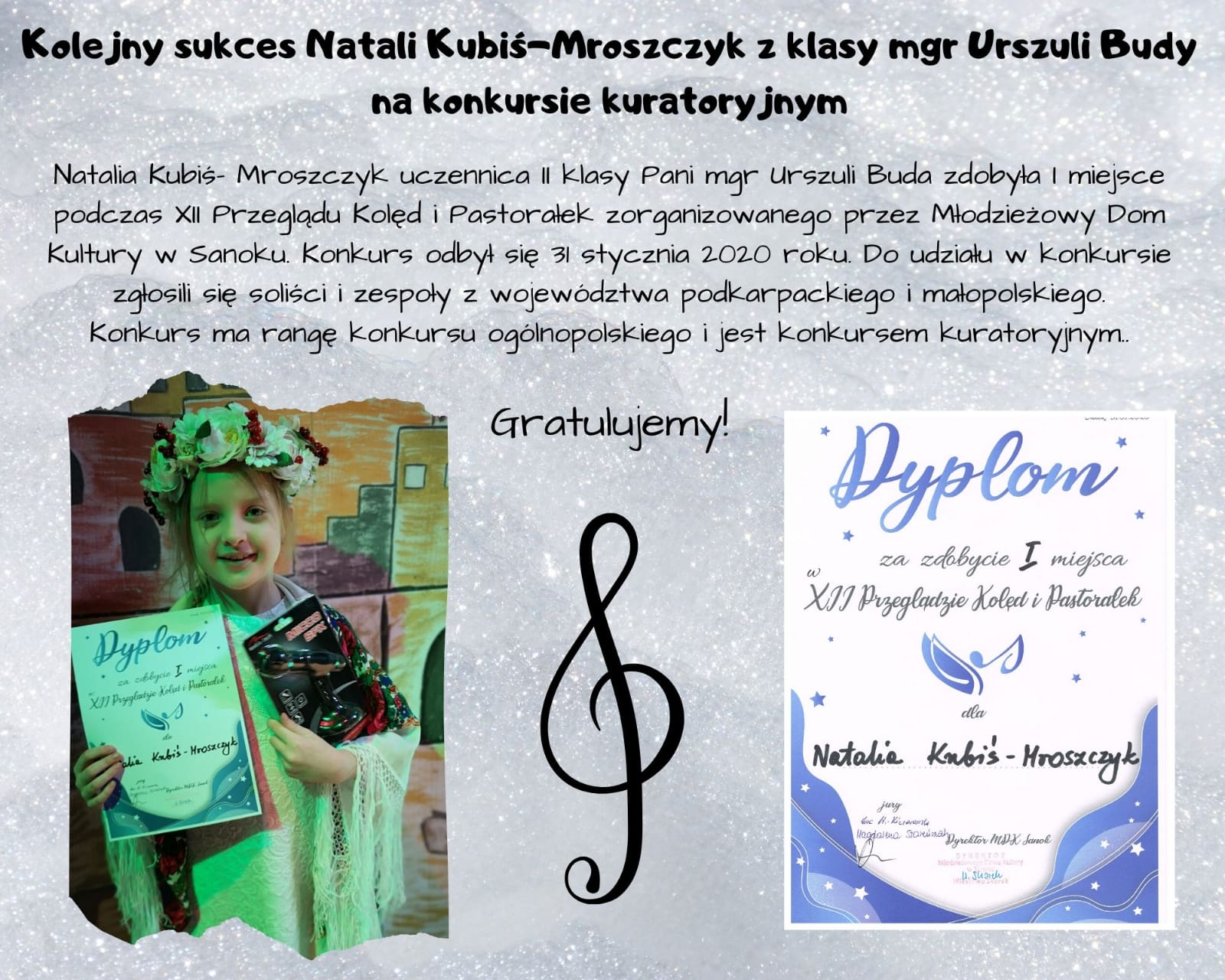 sukces Natali Kubi Mroszczyk