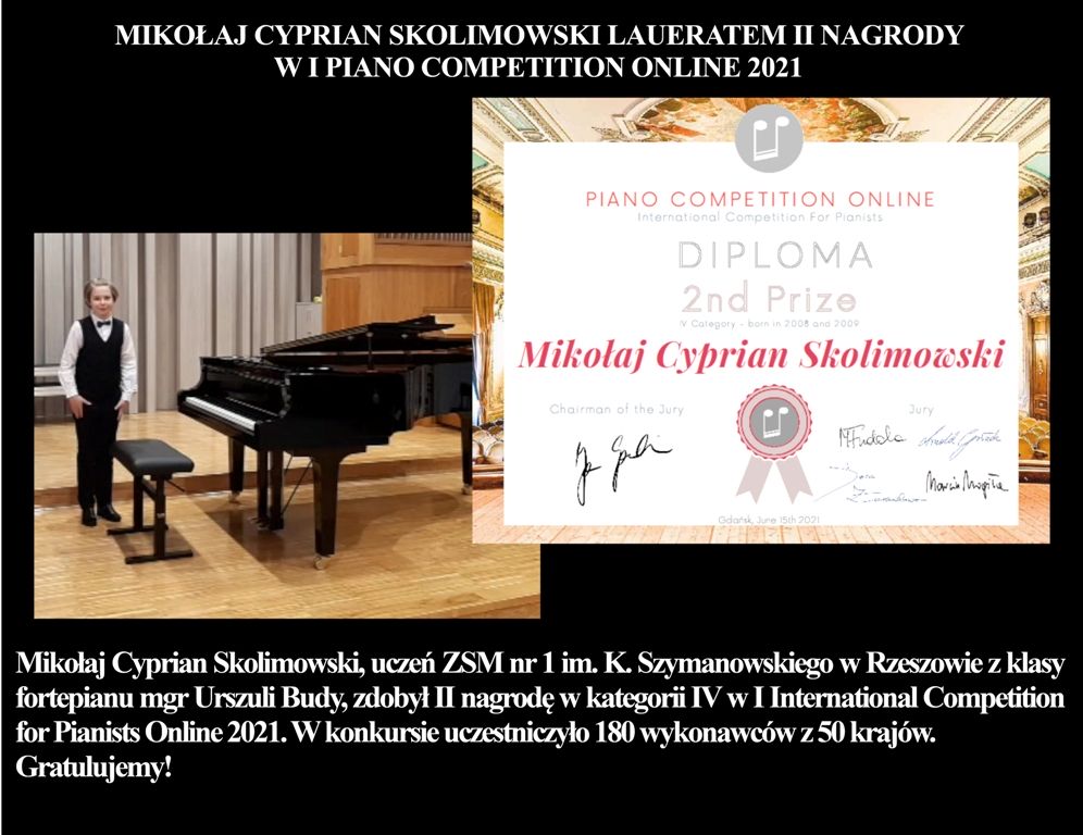 Mikolaj Skolimowski Pianist Online 1